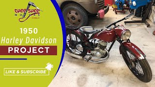 1950 Harley Davidson Motorcycle Project