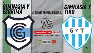 EN VIVO | GIMNASIA Y ESGRIMA (JUJUY) VS  GIMNASIA Y TIRO DE SALTA | PRIMERA NACIONAL