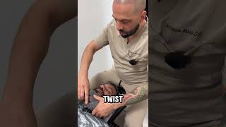 Watch this powerful chiropractic adjustment in action #healthylifestyle #chiropractictreatment