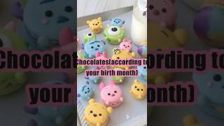 Chocolates(Acc.to your birth month)#shortvideo #music #art #chocolates