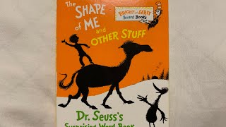 Dr. Seuss's The Shape of Me and Other Stuff/ReadAloud/BedtimeStoriesforKids/EarlyBrightBook/Stories