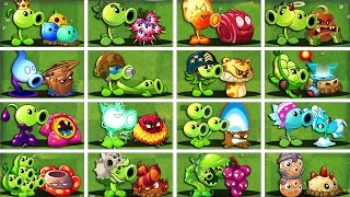 All Pair Plant & Support Battlez - Who Will Win? - PVZ 2 Team Plant vs Team Plant