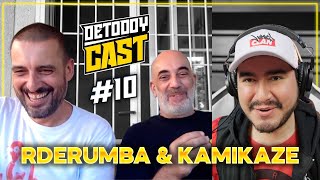 2 LEYENDAS DEL RAP EN ESPAÑOL JUNTAS | Detodoy Cast #10 ft. R de Rumba & Kamikaze