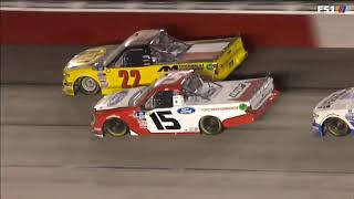 Tanner Gray, Others crash - Darlington (Trucks)