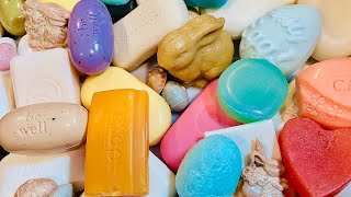 Reversed 💐 Pastel Rebirth ASMR Easter Soap Haul 🌷 Boxing Wrapping International Soaps 🐣