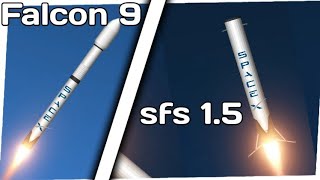 La falcon 9 sur sfs (1.5)