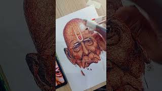 Shri Swami samartha drawing 🙏🚩 #shorts #nandkishorgiramart #swamisamartha #viral