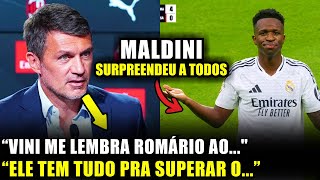 🚨NOSSA! Olha o que o VINI FEZ QUE DEIXOU MALDINI ARREPENDIDO “SE TIVESSE IDO PRO MILAN, SERIA...”