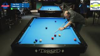 Clay Davis vs Eddie Little - 9 Ball Tournament - Third Round - Points Event #9 - 11/2/24