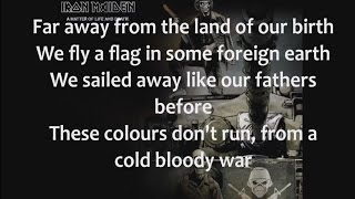 Iron Maiden - These Colours Don't Run Lyrics