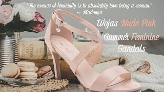 WOJAS nude Sandals 4k review  Here to stay. Here is why ! /Epantofi.ro, eschuhe.de, efootwear.eu