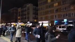 Ankara'da vatandaşların "AKP istifa" sloganlarıyla yaptıkları protesto devam ediyor