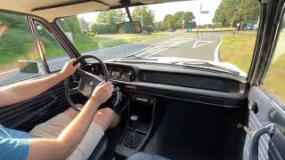 BMW 1602 - Driving Video - 1975, Chamonix - Oldenzaal Classics