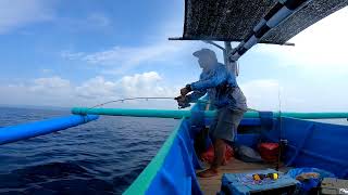 strike rainbow runner di perairan grajagan #jacksvision #jigging #slowjigging te