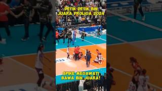 Detik detik kemenangan Jakarta BIN juara Proliga 2024 lewat spike Megawati kalahkan Elektrik PLN.