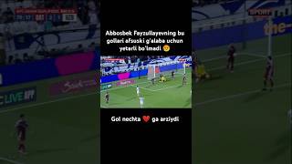 Abbos Fayzullayevdan Qatar darvozasiga super gol #respect #tiktok #trending