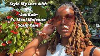 Loc Bob ft. Maui Moisture Scalp Care | Locs Style Idea