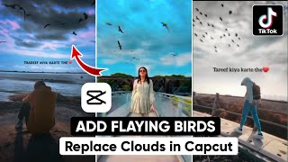 Tiktok trending birds and sky change video editing in capcut | capcut video editing tutorial