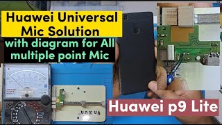 Huawei P9 Lite Mic Not Working Solution | Change Original Mic With Universal Mic | Ahmad Mobile Tech