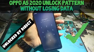 Oppo A5 2020 CPH1931 Buka Pola Tanpa Hapus Data | Unlock Pattern by Direct