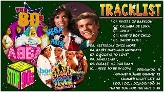 Top Disco Tracks - ABBA, The Carpenters, Bee Gees, Fools Garden, Modern Talking, Boney M