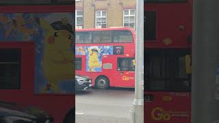 Pokémon bus advert #london #automobile #tfl #bbc #pokémon