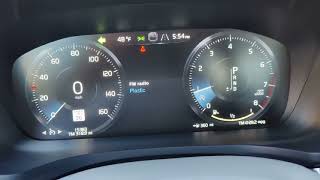 Volvo S60 directional arrow