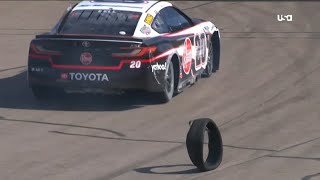 CHRISTOHER BELL PRACTICE CRASH - 2024 IOWA CORN 350 NASCAR CUP SERIES AT IOWA