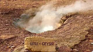 Little Geyser in Haukadalur Geothermal Field, Iceland