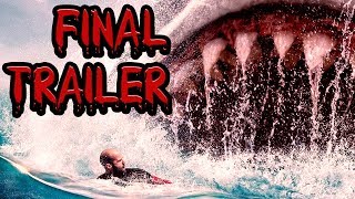 THE MEG Trailer #3 Final Trailer Ruby Rose  Jason Statham  Jessica McNamee  Rainn Wilson Bingbing Li