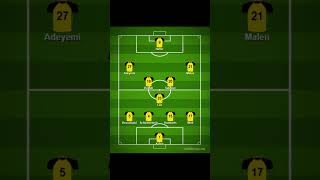 Dortmund 23/24 Lineup #football #shorts