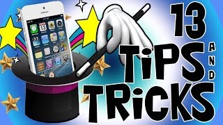 13 Tips And Tricks that you should know about your iPhone iPad and iPod touch!