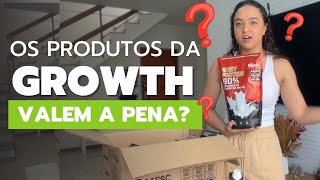 Whey protein, creatina…Vale a pena comprar da Growth?