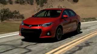 All-New 2014 Toyota Corolla S Driving