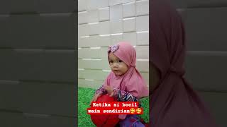 bidadari tak bersayap  turun ke habitat nya🤣🥰#cute #funny #shorts