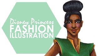 Fashion Illustration - Tiana