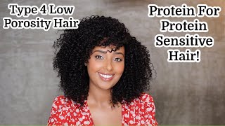 You Still Need Protein for Protein Sensitive, Low Porosity Natural Hair! 💜 *Detailed Protein Video**