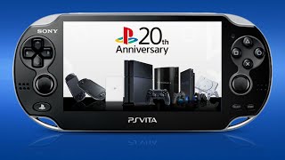 PlayStation 20th Anniversary PSVita Theme