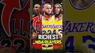 Top 5 Richest Basketball Players of All Time. #shorts