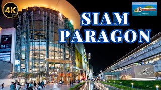 [4K 60fps] Walking Tour at Siam Paragon 2023 #walkingtour #huahin #thailand #bangkok