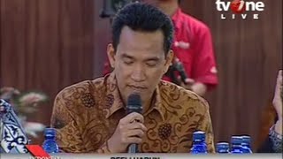 ILC "KPK vs Polri". Refli Harun :"Jika Presiden Melantik Kapolri Maka Perbuatan Itu Sangat Tercela