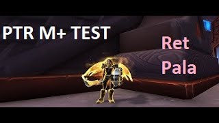 PTR M+ Ret Pala | +15 Halls of Atonment | Wow 9.2