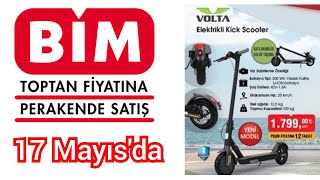 BİM'e Gelecek Olan Elektirikli Scooter / Kick Scooter / Volta VT1