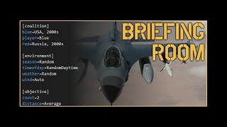 DCS: Breifing Room Mission Builder