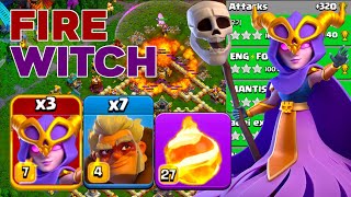 Unstoppable Power: H16 Warden Fireball Super Witch Druid Dominates Legend League!