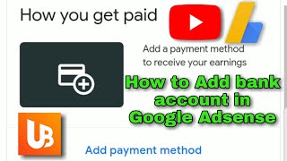 Paano Mag lagay ng Bank Account sa Google Adsense | Payment Method | October 2021