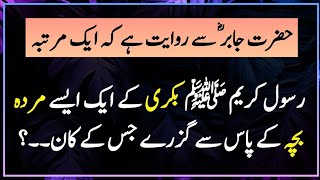 Hadees Nabvi | Bakri Ka Murda Bacha | #islamicvideo #aivideo #bayanstatus