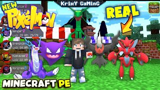 NEW REAL PIXELMON MOD FOR MINECRAFT PE | POKEMON MOD FOR MCPE