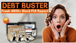 Debt Buster PLR Review, Demo & Debt Buster PLR Bonuses