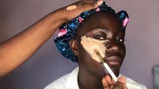 MAKEUP TRANSFORMATION | FOR DARK SKIN | THE POWER OF MAKEUP TRANSFORMATION